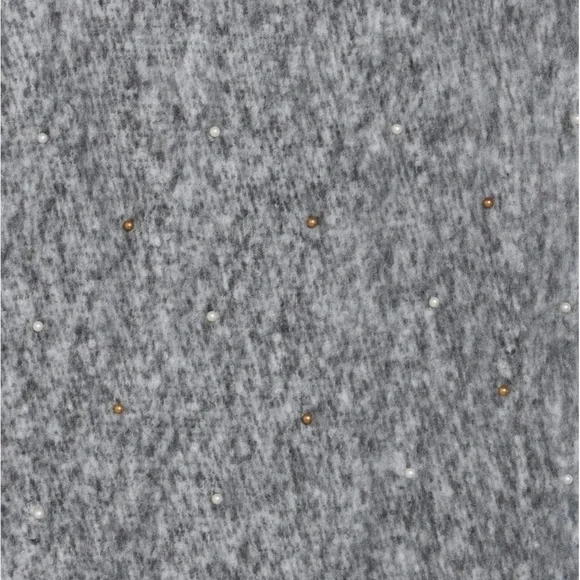 Nordstrom Faux Pearl Embellished Scarf - Picture 2 of 4